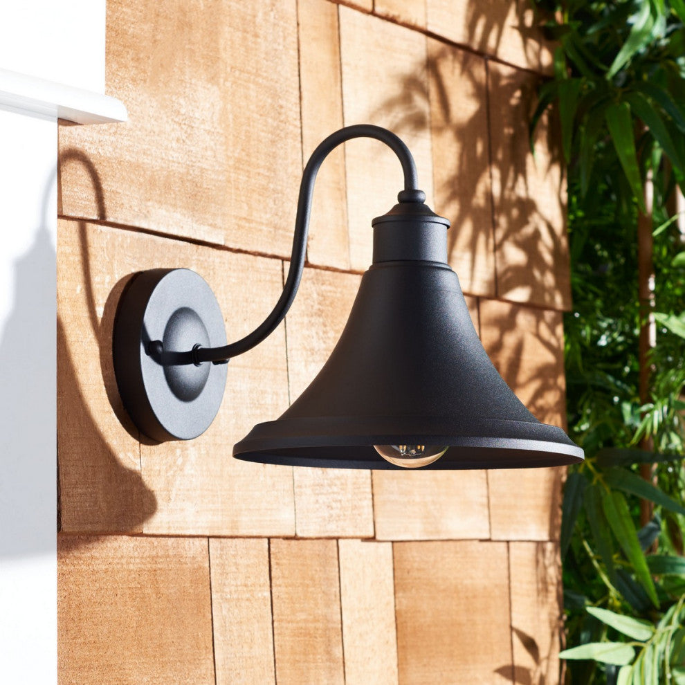 Safavieh Graylyn Outdoor Wall Sconce Set of 2 Black
