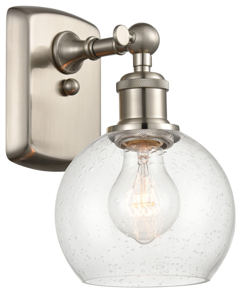 Innovations 516-1W-SN-G124-6-LED 1-Light Sconce, Brushed Satin Nickel