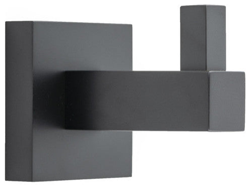 Italia Trieste Series 3 Piece Bathroom Accessory Set in Matte Black