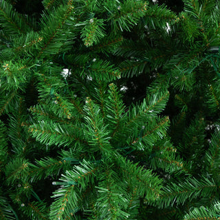 Artificial Slim Green Mountain Pine Christmas Tree, 15'