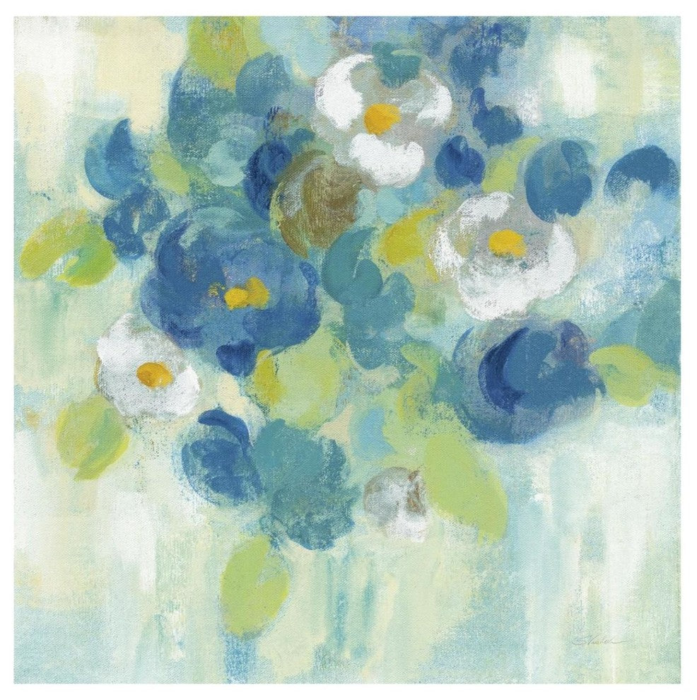 "Spring Aroma III Yellow" Digital Paper Print by Silvia Vassileva, 42"x42"