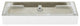 Claire 40" Ceramic Console Sink White Basin Gold Legs