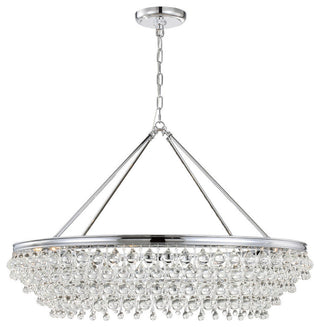 CRYSTORAMA 278-CH Calypso 8 Light Chandelier