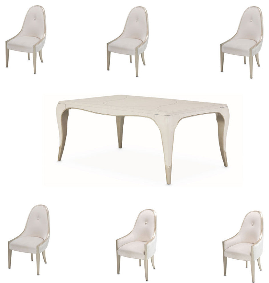 AICO Furniture London Place 7 Piece Dining Room Set