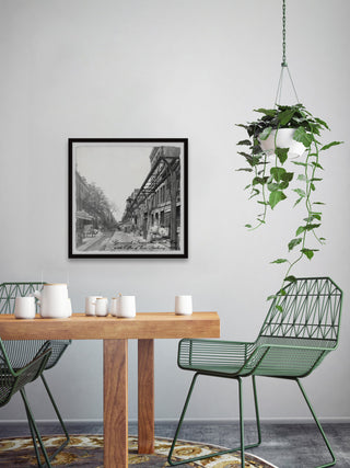 "Old Road" Framed Painting Print, 18x18