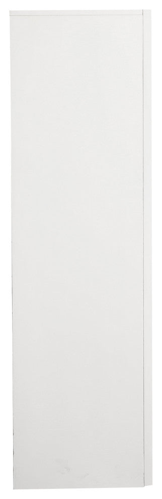 Marilla White 7 Drawer Chest of Drawers, 23"x17"x58"