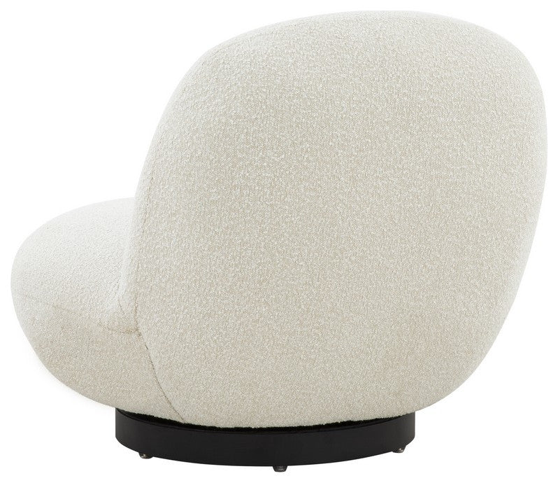 Safavieh Couture Stevie Boucle Accent Chair, Ivory