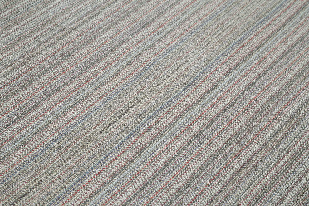 Rug N Carpet - Handmade Turkish 6' 7'' x 10' 8'' Modern Design Wool Kilim Rug