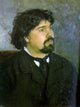 Ilia Efimovich Repin Portrait of the Artist Vasily Surikov Wall Decal