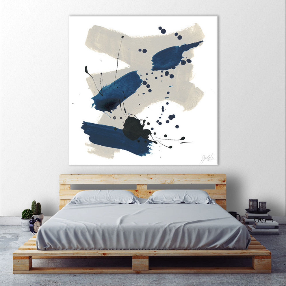 "Kanji III" Fine Art Giant Canvas Print, 54"x54"