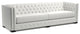 Nativa Interiors Mirel 108" Sofa, Off White, Deep Plush Depth