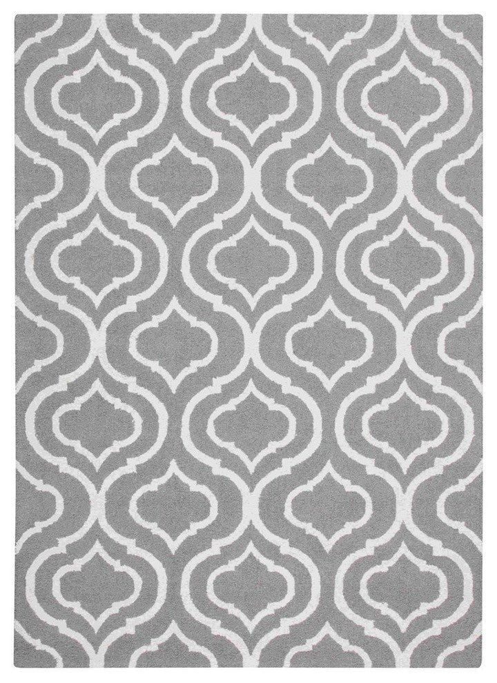 NOURISON LINEAR SILVER AREA RUG