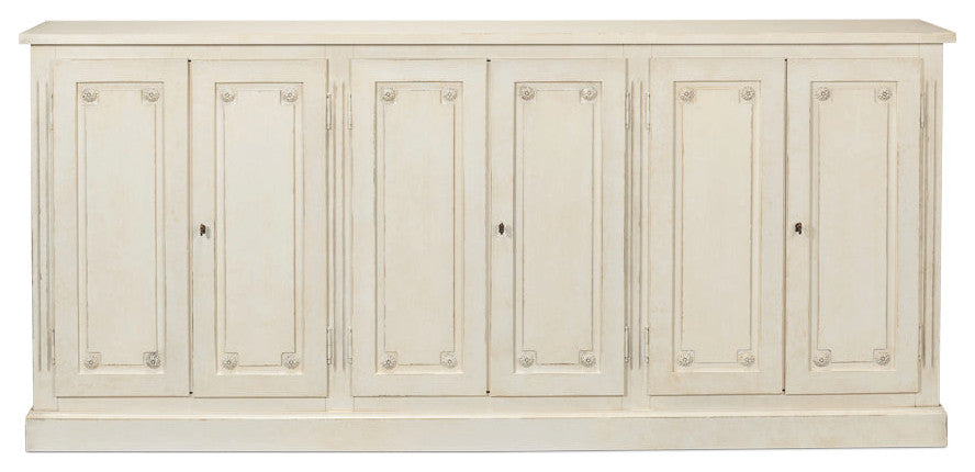 Bellagio Sideboard 96" White White