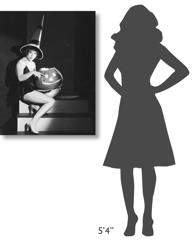 "Halloween - Clara Bow" Canvas by Hollywood Photo Archive, 28x36"