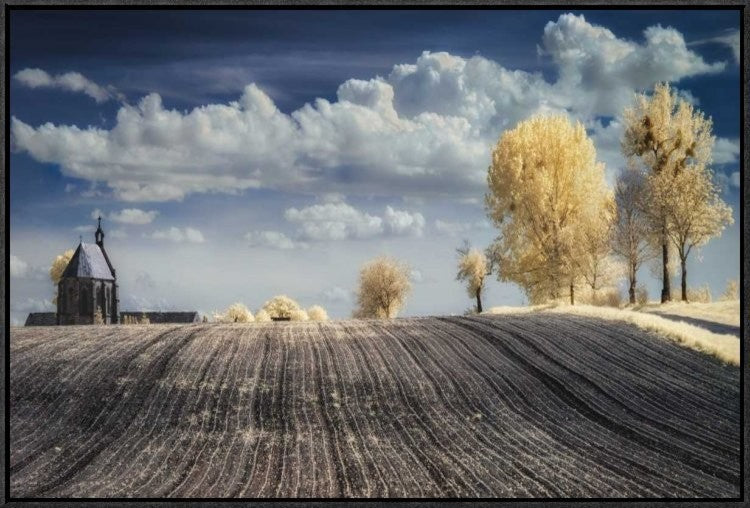"Irenkowo" Framed Canvas Giclee by Piotr (Bax) Krol, 31x21"