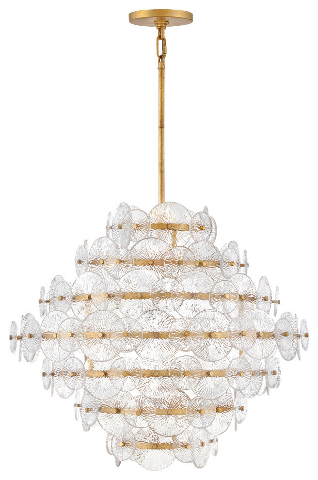 Fredrick Ramond Rene Medium Multi Tier, Distressed Brass