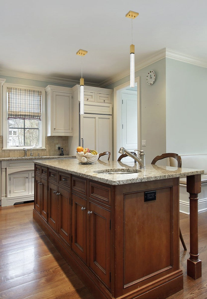 Wade 1-Light Pendant, Satin Gold