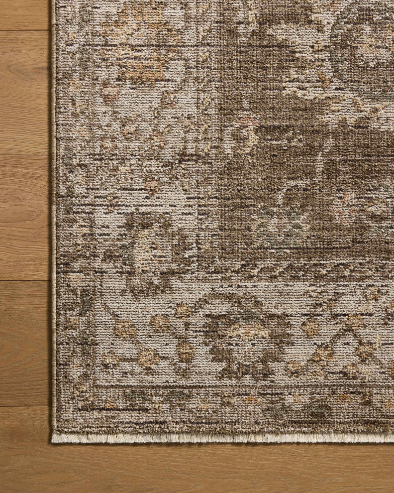 Loloi Priscilla Bark / Ivory 2'-6" x 7'-6" Runner Rug
