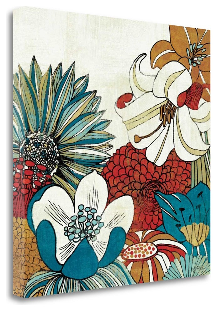"Contemporary Garden II" By Michael Mullan, Giclee Print on Gallery Wrap Canvas