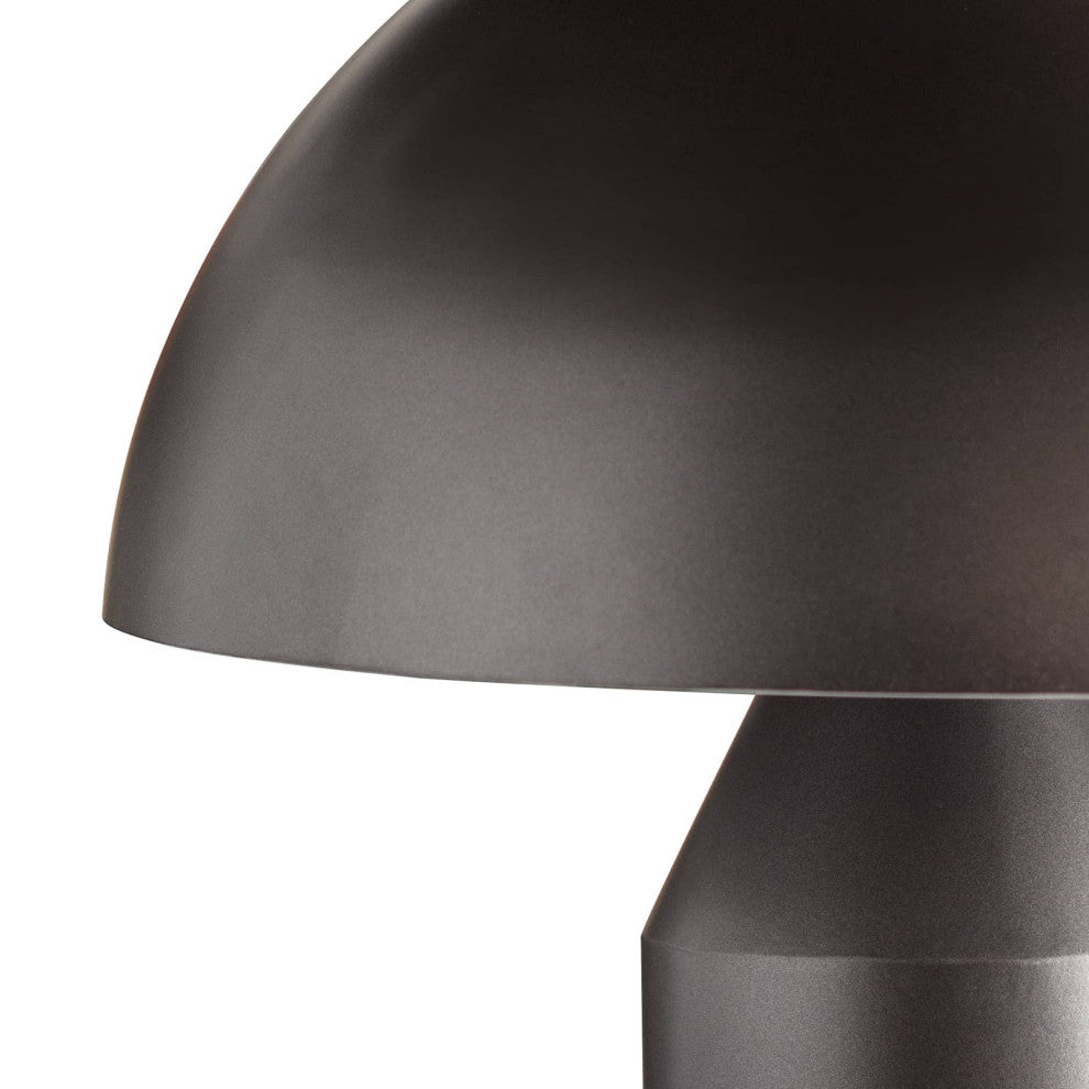 Apollo Table Lamp, Blackened Iron