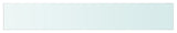 vidaXL Wall Shelf Floating Shelf Display Shelf Wall Mounted 2 Pcs Tempered Glass