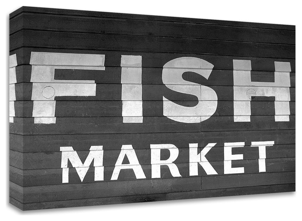 "Fish Market" by PhotoINC Studio, Print on Canvas, 24"x18"