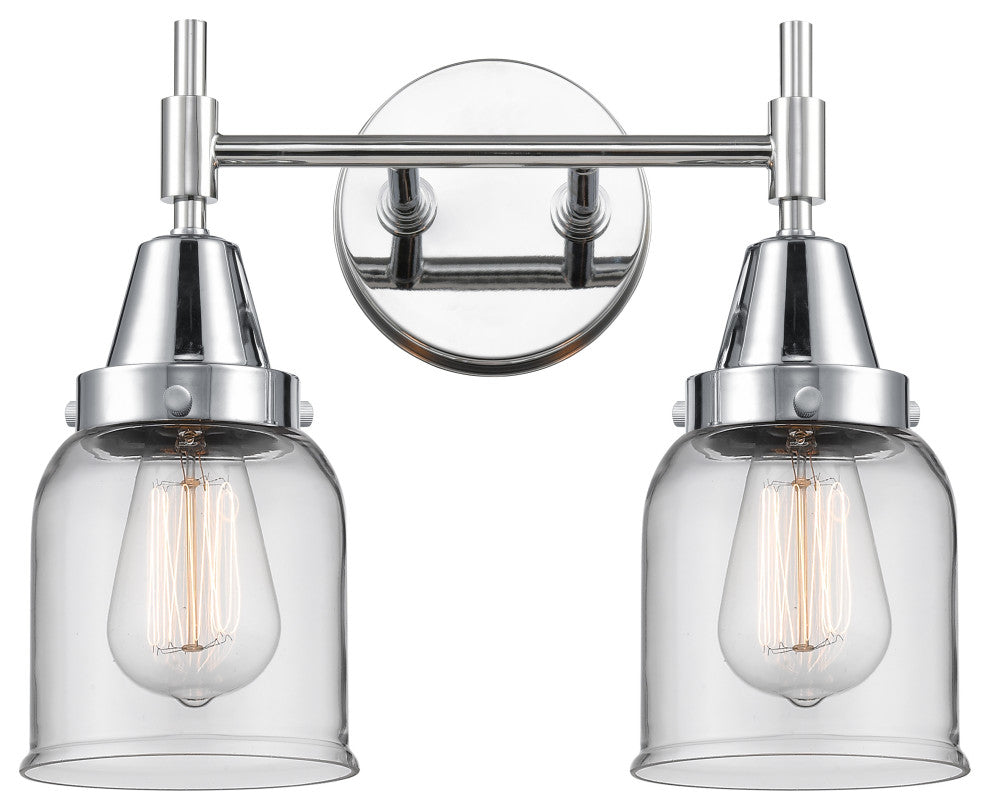 INNOVATIONS LIGHTING 447-2W-PC-G52-LED Caden 2 Light 17 inch Bath Vanity Light
