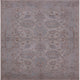 Ahgly Company Indoor Square Mid-Century Modern Area Rugs, 7' Square