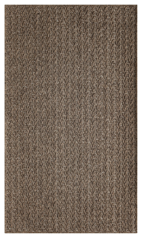 Nourison Tulum 2' x 3' Brown Outdoor Rug