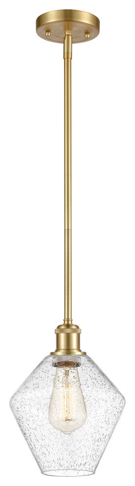 Innovations 516-1S-SG-G654-8-LED 1-Light Mini Pendant, Satin Gold