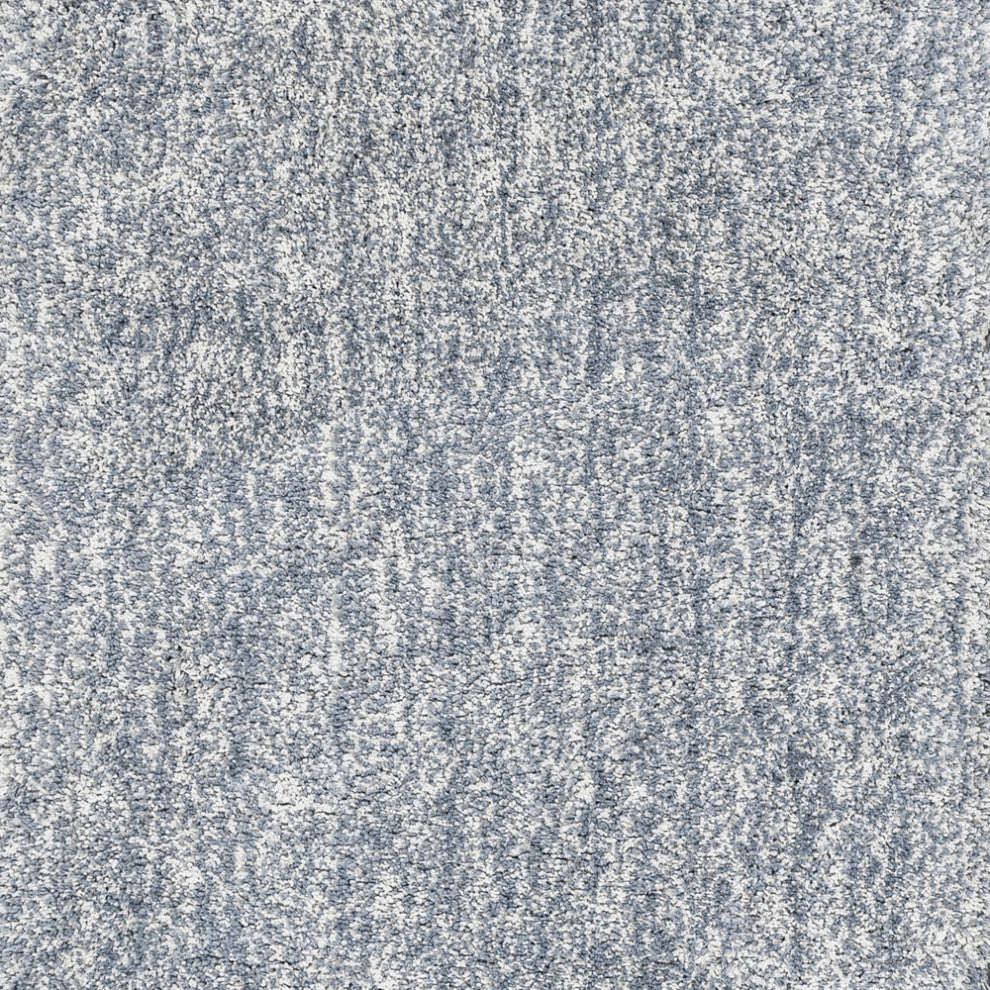 8' X 10' Polyester Slate Heather Area Rug