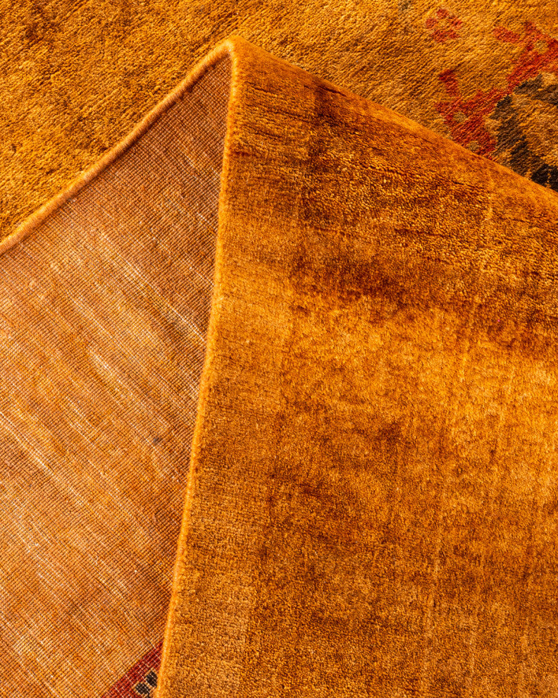 Fine Vibrance, One-of-a-Kind Handmade Area Rug Yellow, 16'0"x12'4"