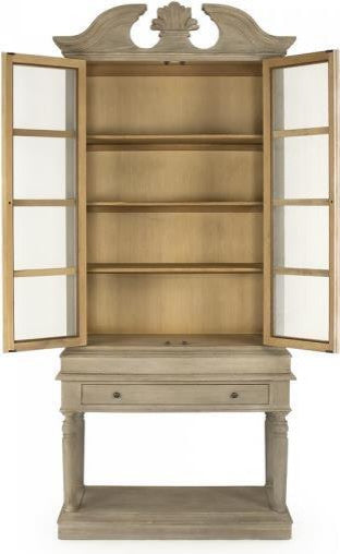 Beige Jacques Display Cabinet, Wood