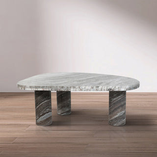 Messina Marble Coffee Table, Brown
