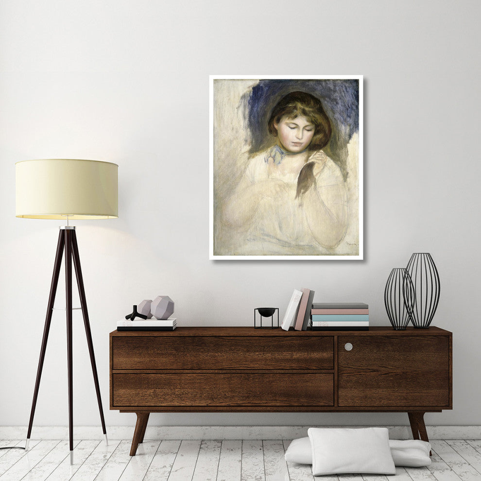 "Head of Gabrielle" Digital Paper Print by Pierre-Auguste Renoir, 38"x46"