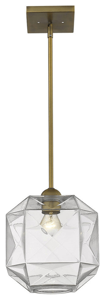 Loft 1-Light Brass Pendant