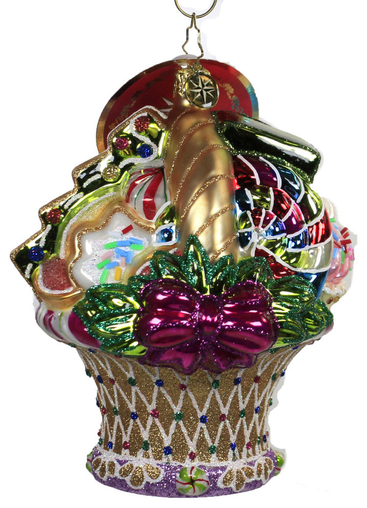 Christopher Radko Company Delicious Delights Tree Ornament Gingerbread Sweets