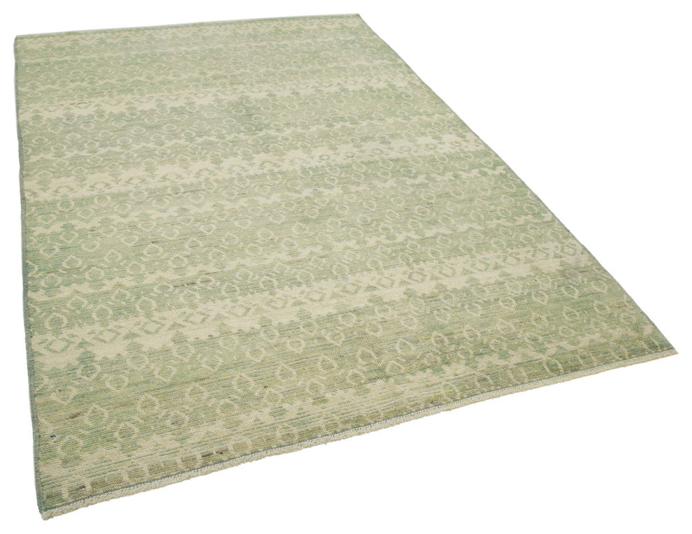 Rug N Carpet - Hand-Knotted Oriental 6' 2" x 8' 11" Decorative Oushak Area Rug