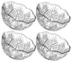 Dublin Small Candy Bowls Set of 4