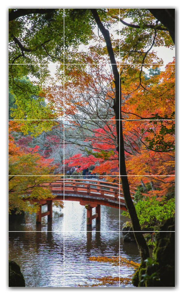 Bridge Ceramic Tile Wall Mural HZ500271-35M. 18" x 30"