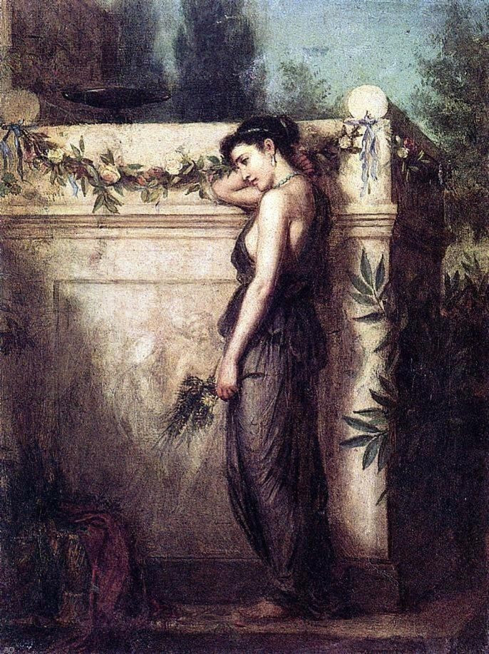 John William Waterhouse Gone- But Not Forgotten Wall Decal