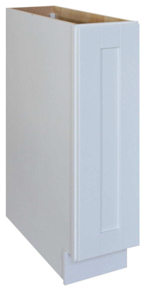 Shaker Hill Series Single Door Kitchen Base Cabinet 9" for Trays