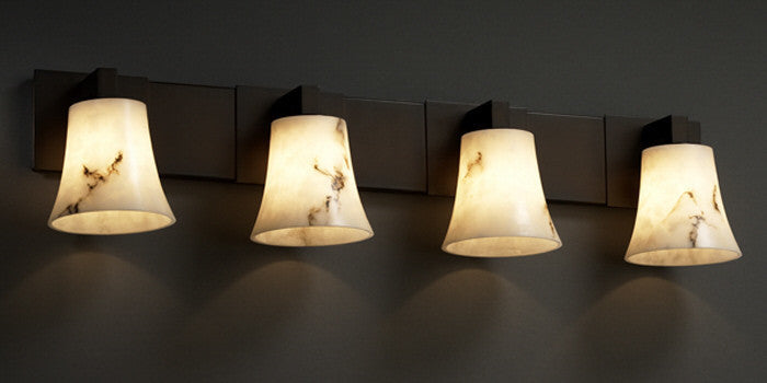 4-Light Bath Bar Round Shades