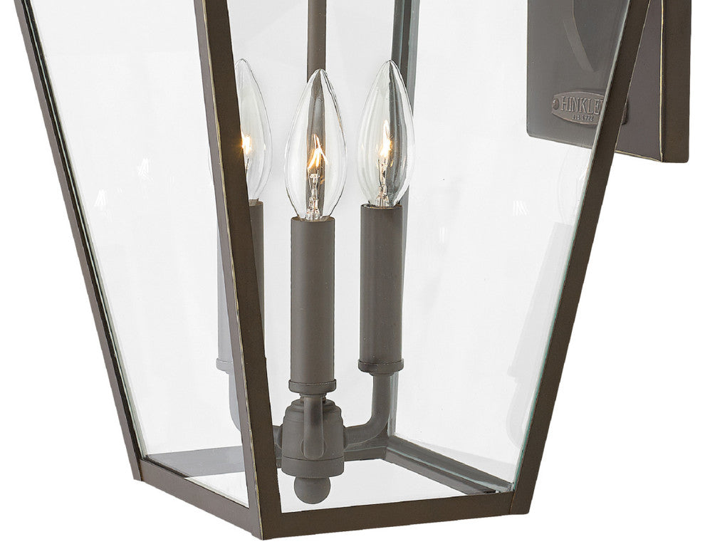 Hinkley Lighting 2565 Alford Place 3 Light 20-1/2" Tall Open Air - Museum Black