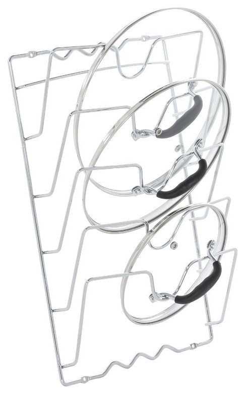 Wall Door Mounted Pot Lid Rack