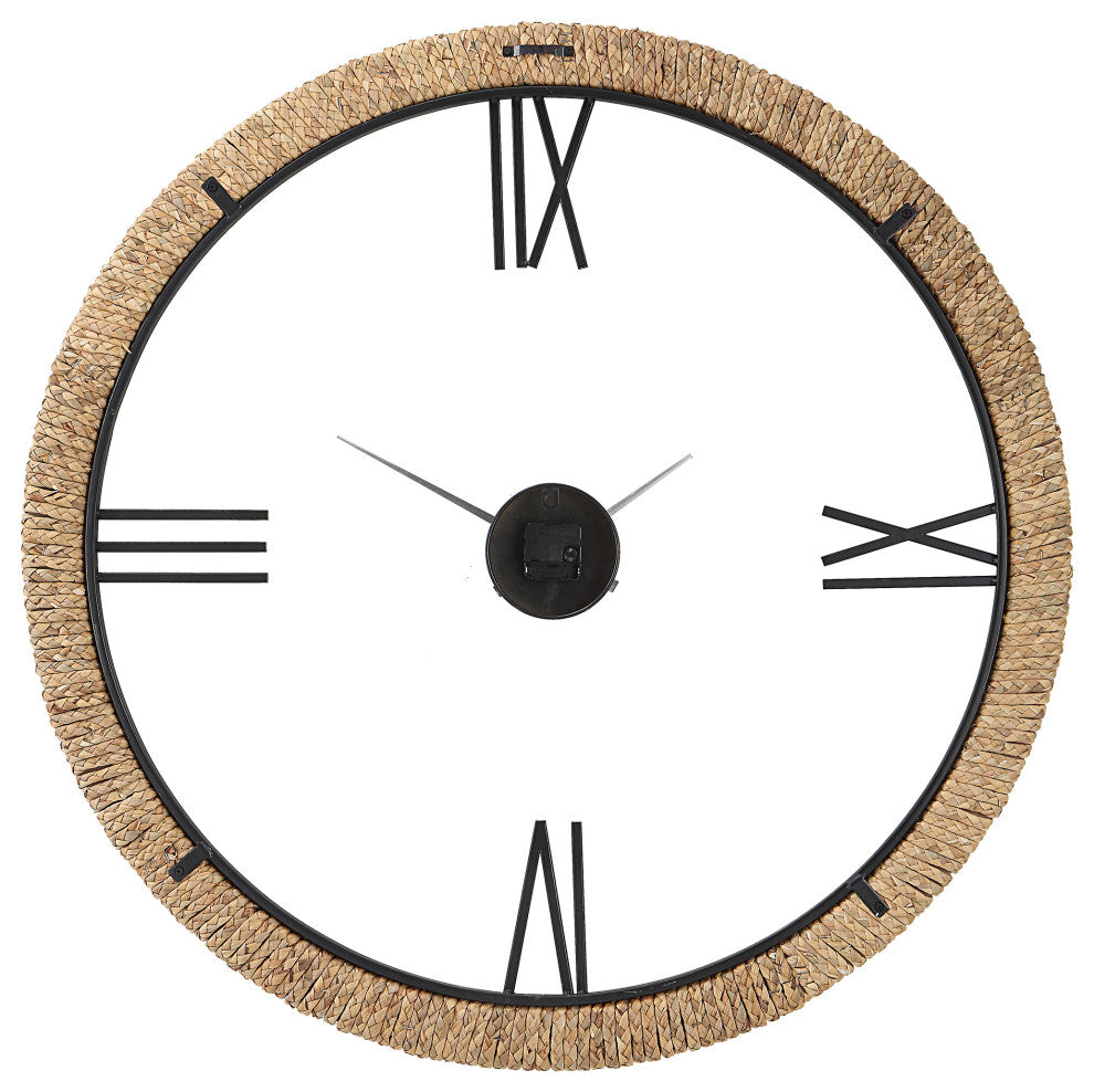 Uttermost Montecito Coastal Modern Wall Clock
