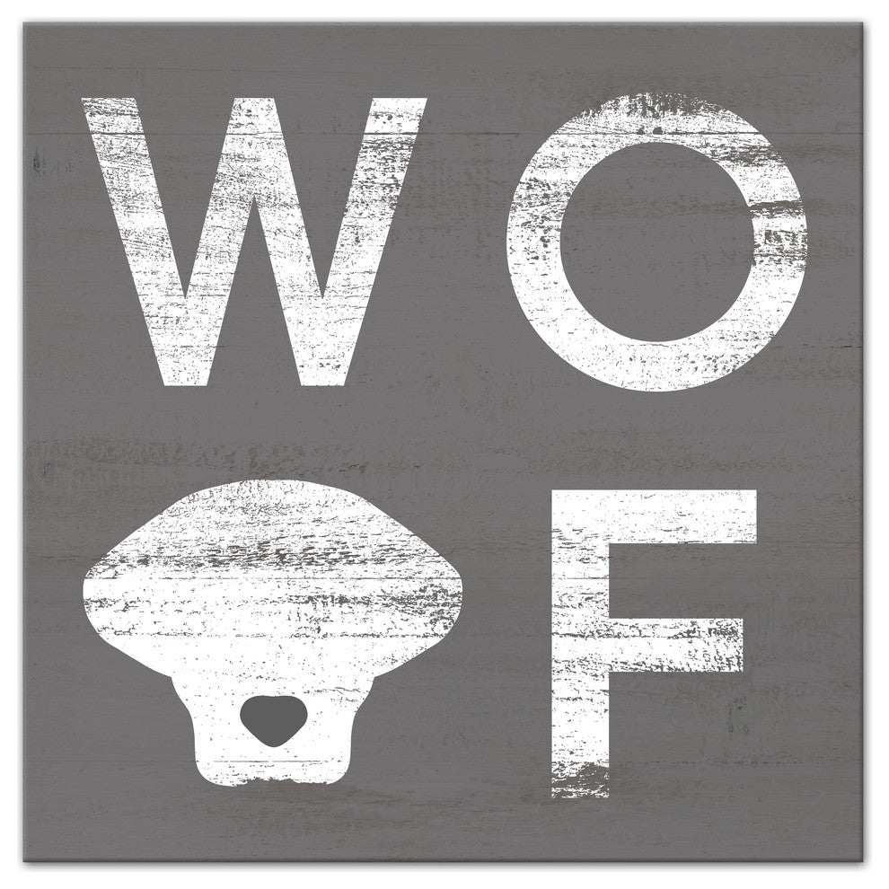 Designs Direct Creative Group Woof  36x36 Canvas Wall Art