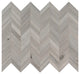 Havenwood Platinum 12X15 Matte Chevron Mosaic, 8 Sheets