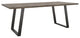 Coaster Misty 5-Piece Wood Rectangular Dining Set in Gray Sheesham and Espresso
