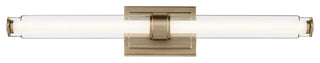 31" Linear Bath Bar Large LED With Clear Glass